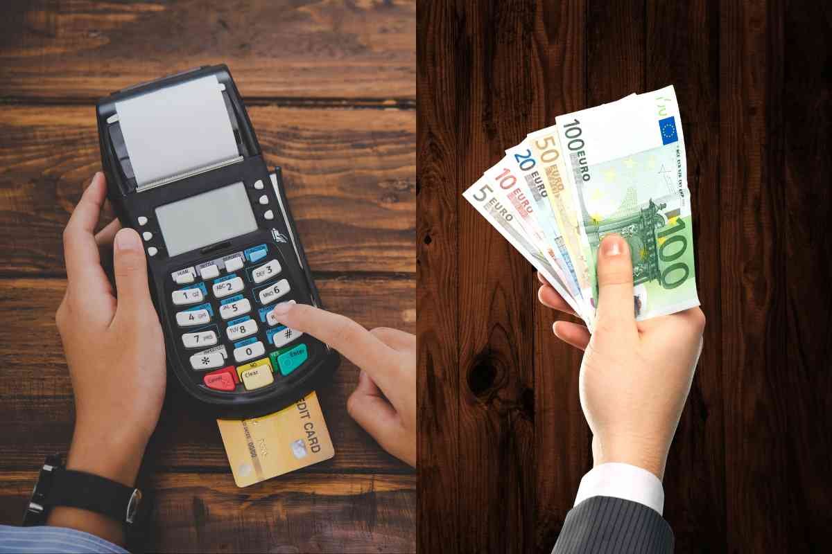 Pagare con Bancomat e in contanti