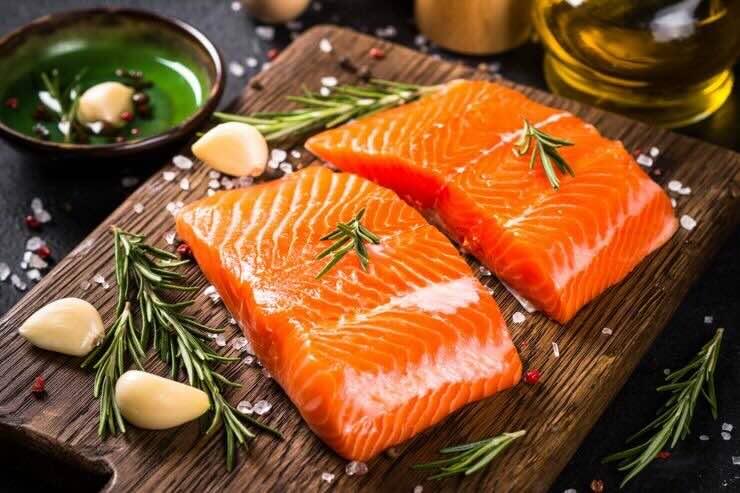 tranci di salmone 