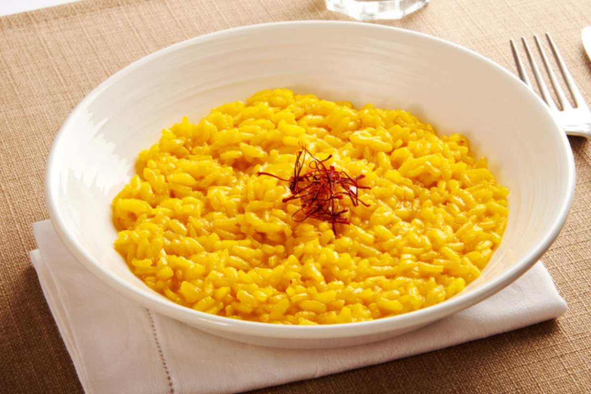 risotto allo zafferano